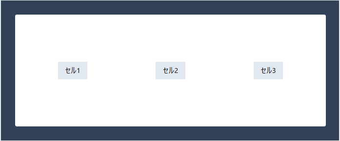 TailwindCSS place-items を使わず justify-items + items の2クラスで中央配置している例